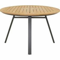 Outdoor Living - Tafel Monza antraciet &oslash;120cm