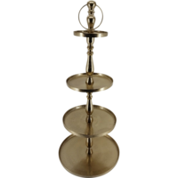 Outdoor Living - Etag&egrave;re Brush Goud 120cm