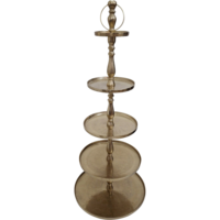 Outdoor Living - Etag&egrave;re Brush Goud 140cm