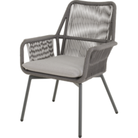 Outdoor Living - Stoel Silas grijs