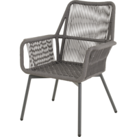 Outdoor Living - Stoel Silas grijs