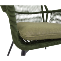 Outdoor Living - Stoel Silas groen