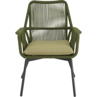 Outdoor Living - Stoel Silas groen