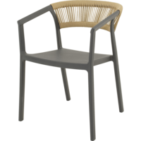 Outdoor Living - Stapelstoel Terrasa antraciet
