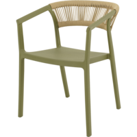 Outdoor Living - Stapelstoel Terrasa groen
