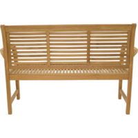 Outdoor Living - Tuinbank teak Stripe 142cm