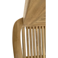 Outdoor Living - Tuinbank teak Stripe 142cm