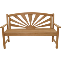 Outdoor Living - Tuinbank teakhout Sunburst 156 cm