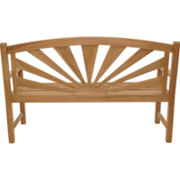 Outdoor Living - Tuinbank teakhout Sunburst 156 cm