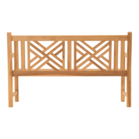 Outdoor Living - Tuinbank teak Cross 150cm