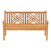 Outdoor Living - Tuinbank teak Cross 150cm