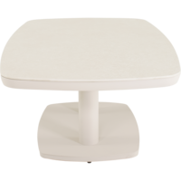 Outdoor Living - Loungetafel verstelbaar Geneva Crema Deens ovaal 135x83cm