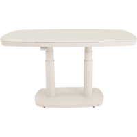 Outdoor Living - Loungetafel verstelbaar Geneva Crema Deens ovaal 135x83cm