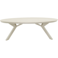 Outdoor Living - LoungeDining tafel Davos Crema ovaal 220x120cm