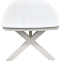 Outdoor Living - Tafel Davos Crema Deens ovaal 200x100cm