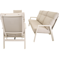 Outdoor Living -  Loungebank Ohio Crema 3-pers