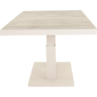 Outdoor Living - Loungetafel verstelbaar Prato Crema 140x85cm