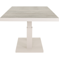 Outdoor Living - Loungetafel verstelbaar Prato Crema 140x85cm
