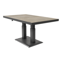 Outdoor Living -  Loungetafel verstelbaar Murcia Negro 140x85cm