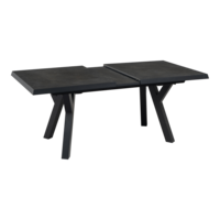 Outdoor Living - Uittrektafel Murcia Negro Exclusive 163203x93cm