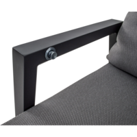 Outdoor Living -  Standenstoel Malik Negro