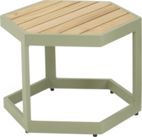 Outdoor Living - Bijzettafeltje Esagono 48x41,5x34cm zachtgroen 