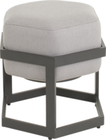 Outdoor Living - Hocker Esagono 48x41,5x47,5cm antraciet
