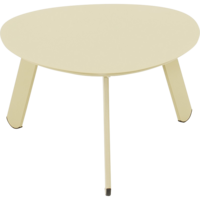 Outdoor Living - Bijzettafeltje Tiki beige 55x46x28cm