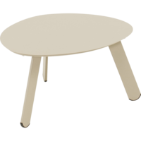 Outdoor Living - Bijzettafeltje Tiki taupe 55x46x28cm