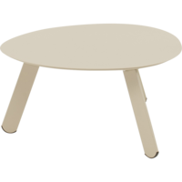 Outdoor Living - Bijzettafeltje Tiki taupe 55x46x28cm