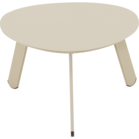 Outdoor Living - Bijzettafeltje Tiki taupe 55x46x28cm