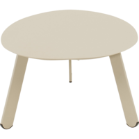 Outdoor Living - Bijzettafeltje Tiki taupe 55x46x28cm