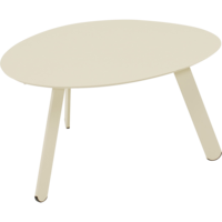 Outdoor Living - Bijzettafeltje Tiki cr&egrave;me 74x60x35,5cm