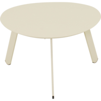 Outdoor Living - Bijzettafeltje Tiki cr&egrave;me 74x60x35,5cm