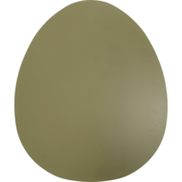 Outdoor Living - Bijzettafeltje Tiki groenbeige 74x60x35,5cm