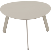 Outdoor Living - Bijzettafeltje Tiki grijs 74x60x35,5cm