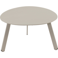 Outdoor Living - Bijzettafeltje Tiki grijs 74x60x35,5cm