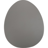 Outdoor Living - Bijzettafeltje Tiki grijs 74x60x35,5cm