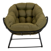 Outdoor Living - Schommelstoel Cozy aluminium Olive