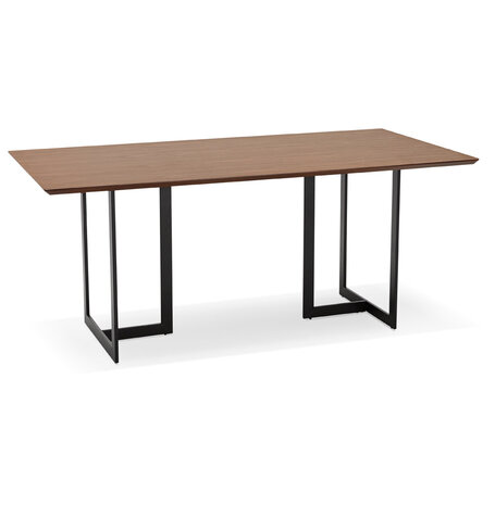 Bureau-Eettafel DORR Walnoot 180x90cm