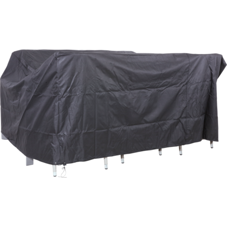 Outdoor Living - Beschermhoes zwart zitgroep, waterdicht 225x170cm