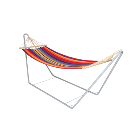 Outdoor Living - Hangmat met metalen frame 
