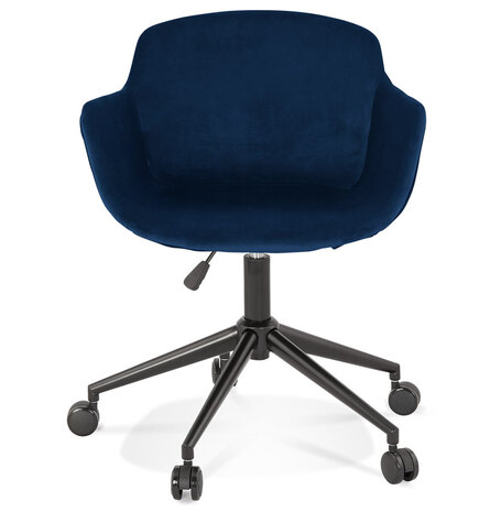Maysun - Design Bureaustoel - SKY Blauw - Zwart