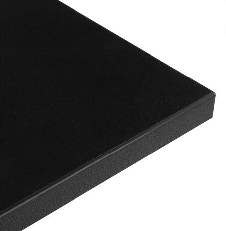 Maysun - Tafelblad - HORECA Vierkant Zwart 70x70x2cm