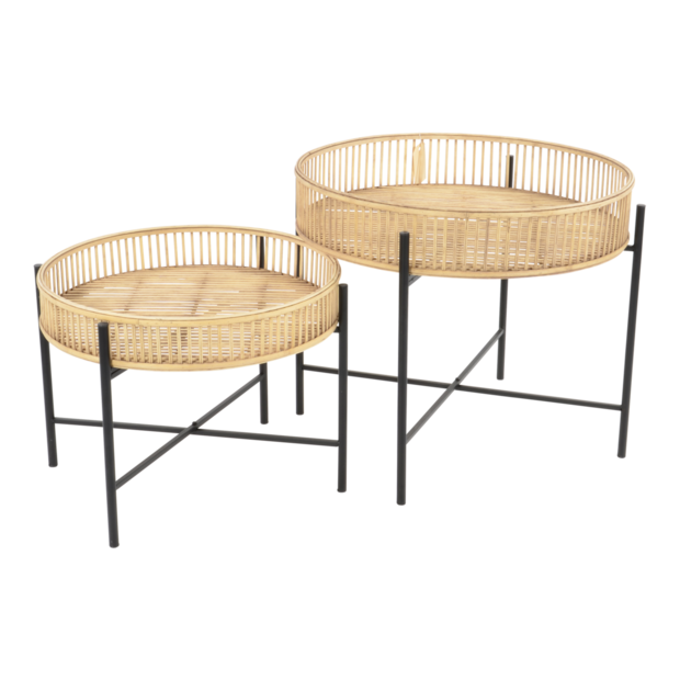 Outdoor Living - Bijzettafel naturel Aiko, S2