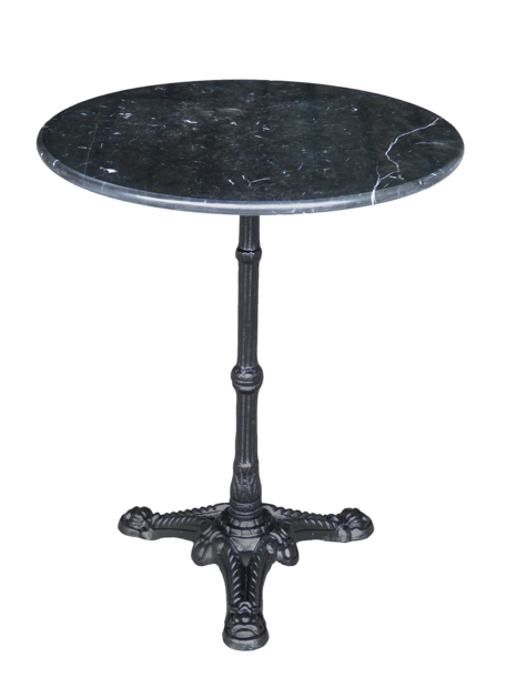 Outdoor Living - Tafel marmer zwart &Oslash;60cm