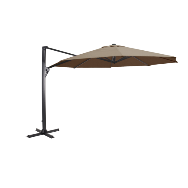 Outdoor Living - Zweefparasol Taurus taupe &Oslash;3,5mtr