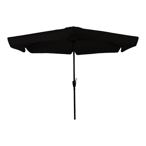Parasol-Gemini-zwart-&Oslash;3mtr