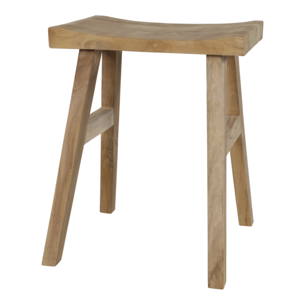 Krukje teak 40x30x50cm