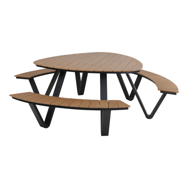 Outdoor Living - Picknickset Arezzo driehoek